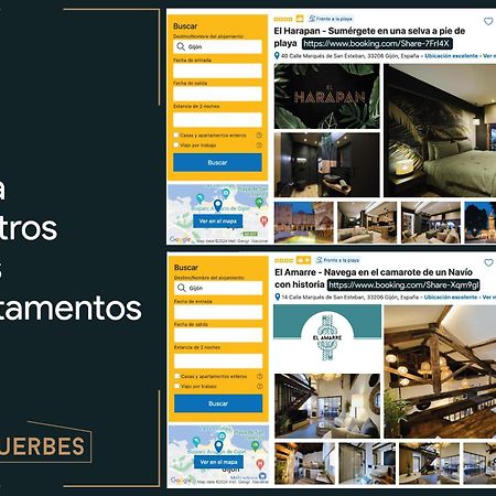 Apartmán El Balconcillo - Lujo En Pleno Centro De Gijon - Grupo Querbes Exteriér fotografie
